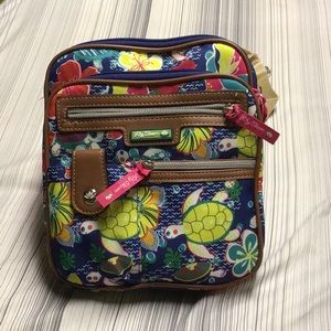 Lily Bloom turtle crossbody purse